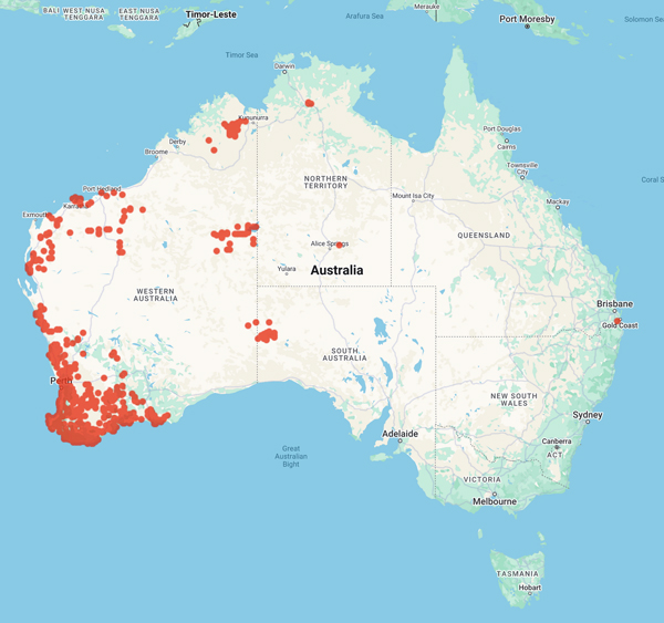 collecting locality map for 'XButcher, R.XX'